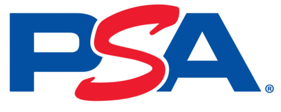 PSA grading company logo